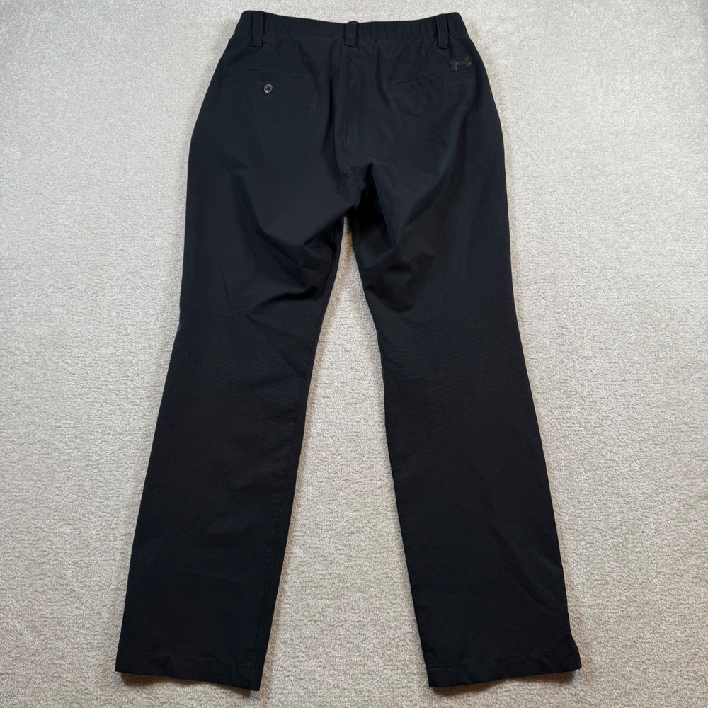 Under Armour Matchplay Mens Black Loose Golf Pants Size 30x30 - Picture 3 of 10
